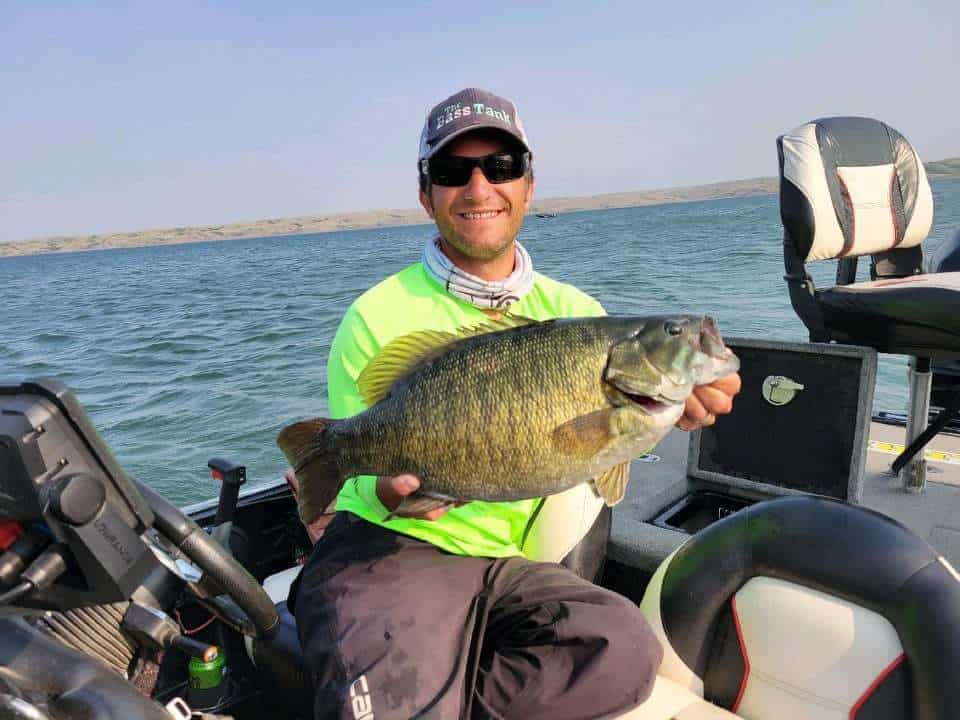 New Record Smallmouth Bass In South Dakota Slamming Bass