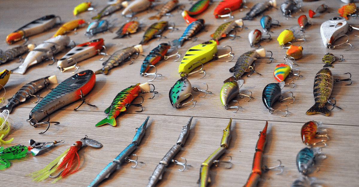 Fishing Baits & Lures Chart and Guide