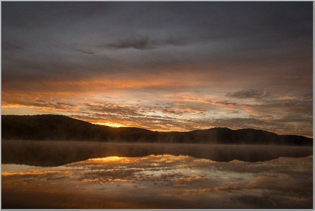 best bass fishing lakes in Vermont - Lake Iroquois