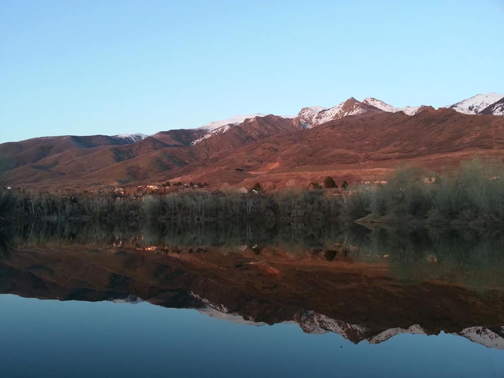 best bass fishing lakes in Utah - Holmes Reservoir