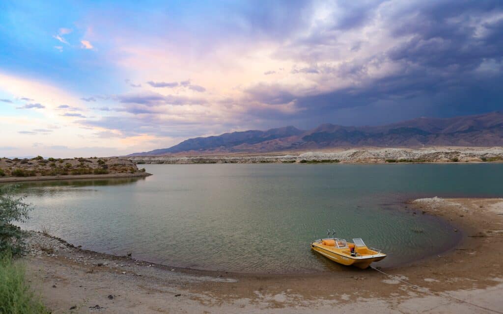 best bass fishing lakes in Nevada - Rye Patch Reservoir