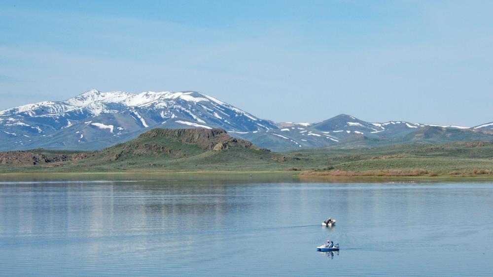 best bass fishing lakes in Nevada - Wild Horse Reservoir